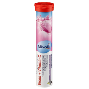 Fer + vitamine C comprimés effervescents 20 pièces